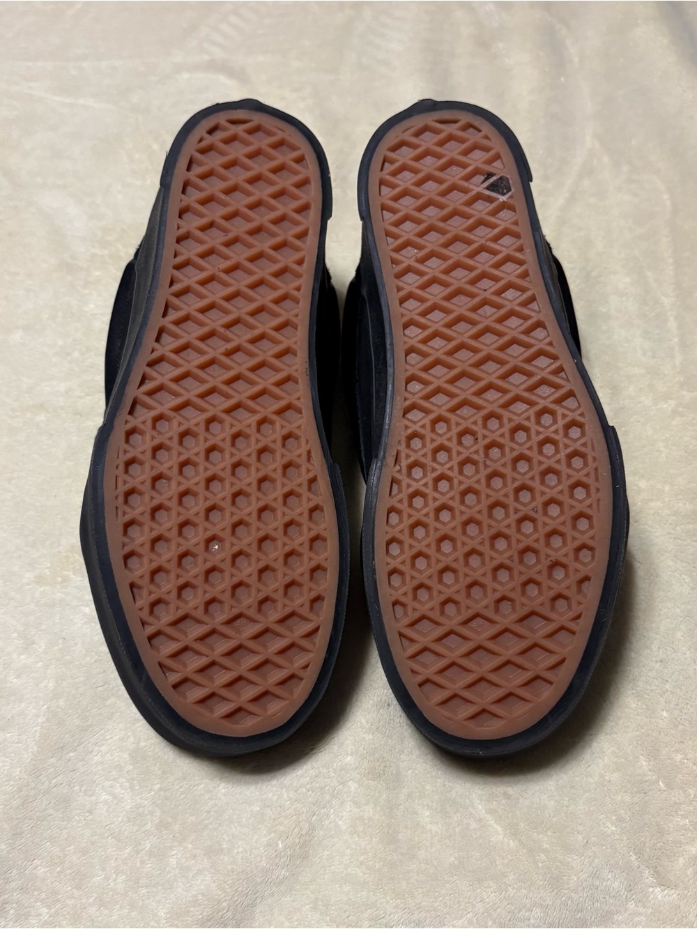 Vans Black Suede Low-Top Sneakers - Women's - Picture 5 of 6